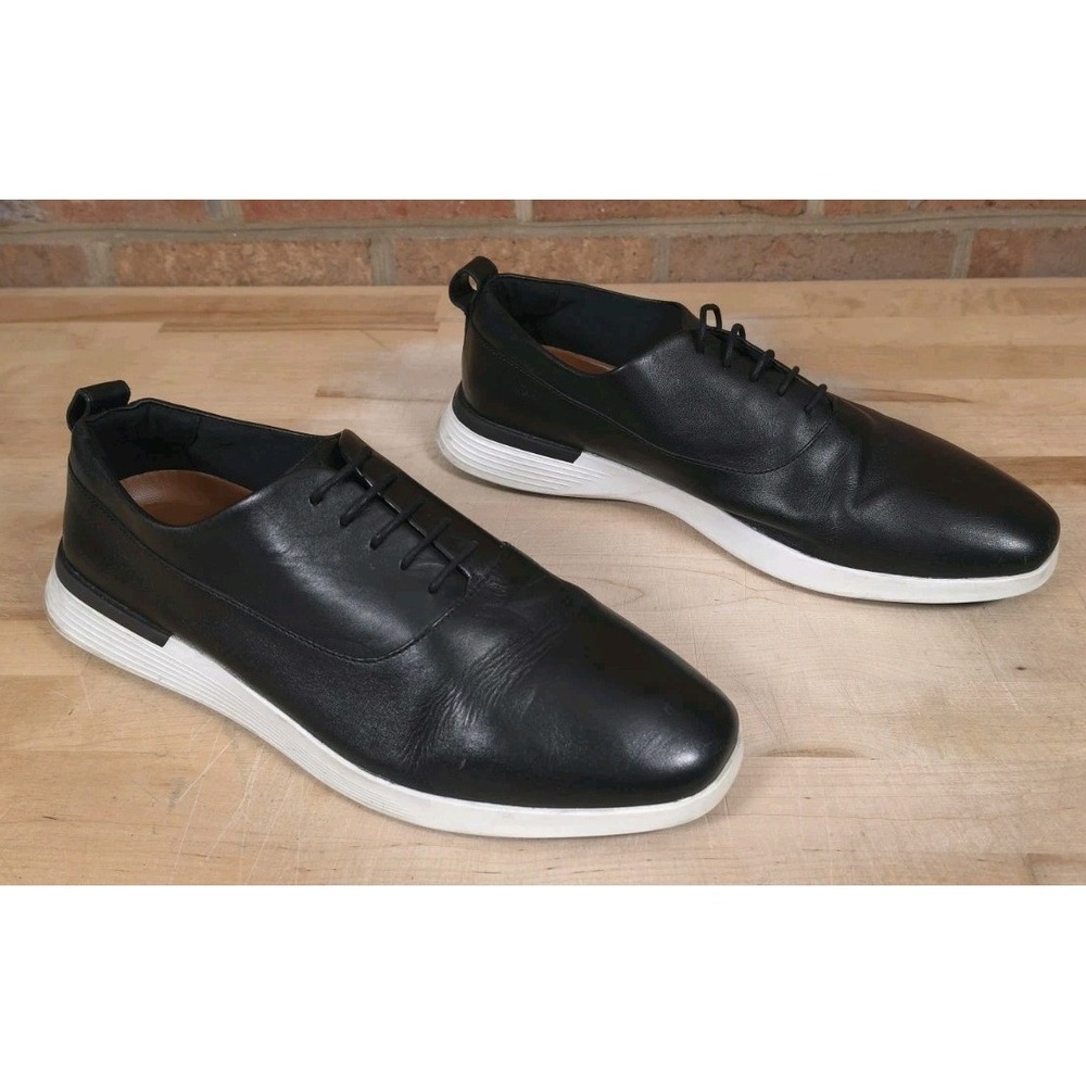Wolf Shepherd Shoes Mens 12 Crossover Longwing Black Leather Hybrid Dress